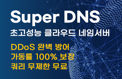 SuperDNS 초고성능 클라우드 네임서버 서비스